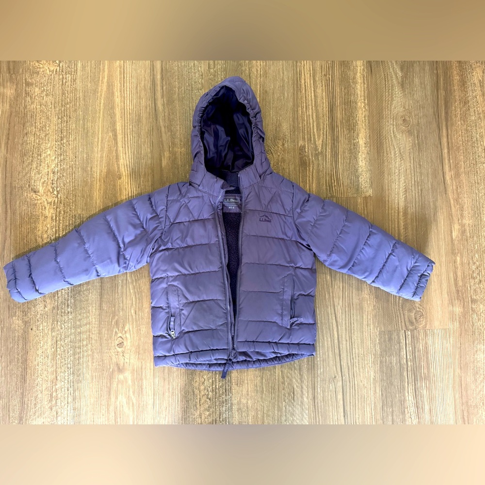 LL BEAN KIDS DOWN PUFFER JACKET